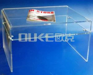 Зроблено в таблиці консолі Китай Водоспад Clear Acrylic з полицею