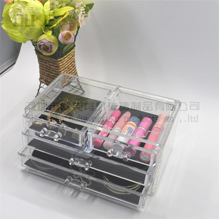 acrylic makeup organizer