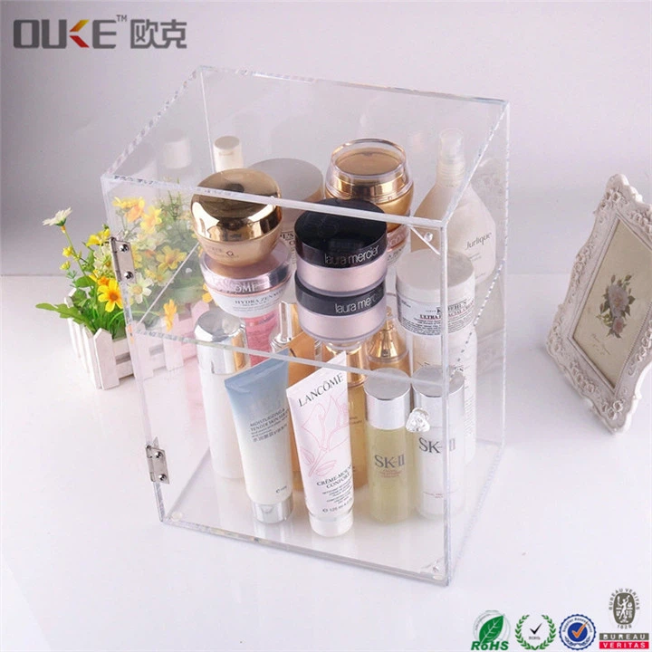 Clear Acrylic Makeup Organizer-Makeup Clear Storage-Glass Makeup Organizer