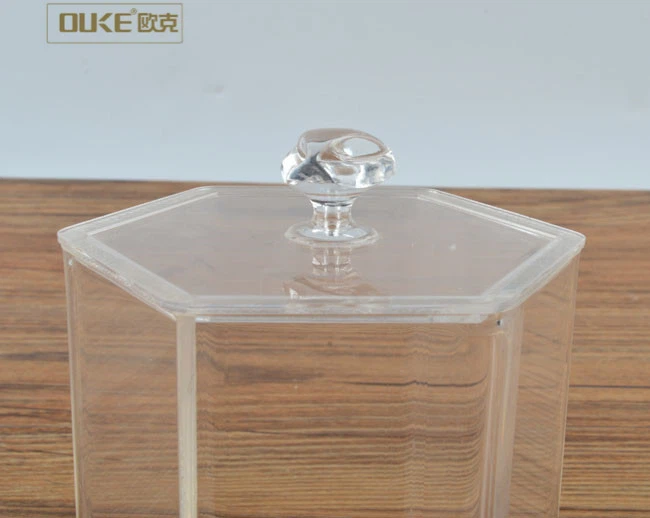 Custom 8 Sides Small Acrylic Candy Box