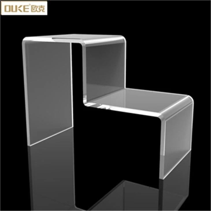 Fashion Custom Clear Acrylic Plate Display Stand