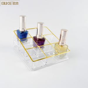 Лиття під тиском Clear Akrylic Nail Polish Organizer