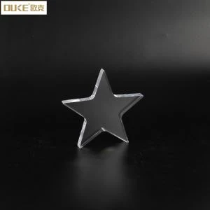 Гаряча продаж акрилові трофей Довільна фігура зірка