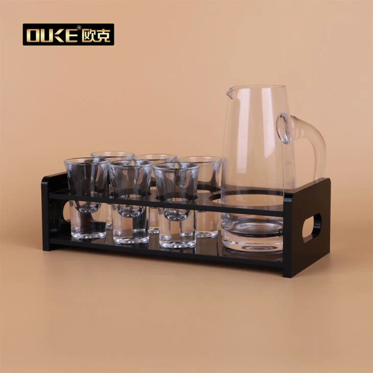 Black Acrylic Cup Holder