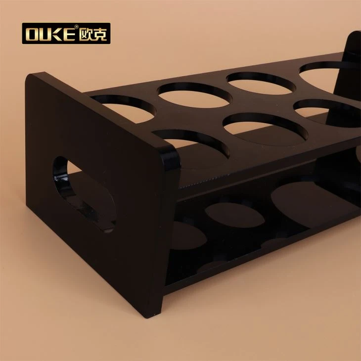 Black Acrylic Cup Holder