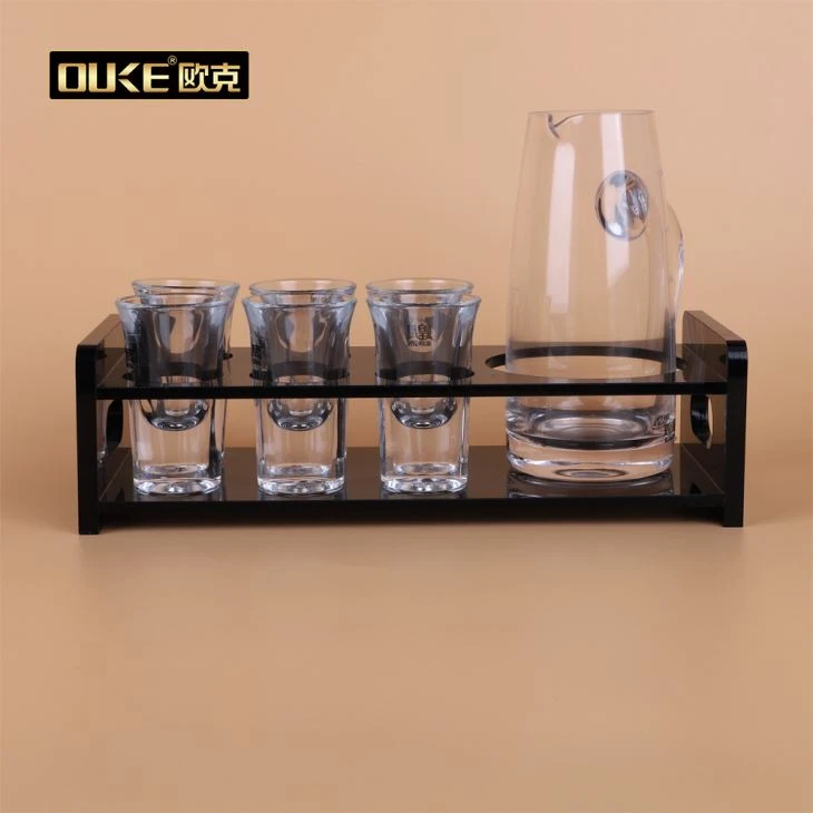 Black Acrylic Cup Holder