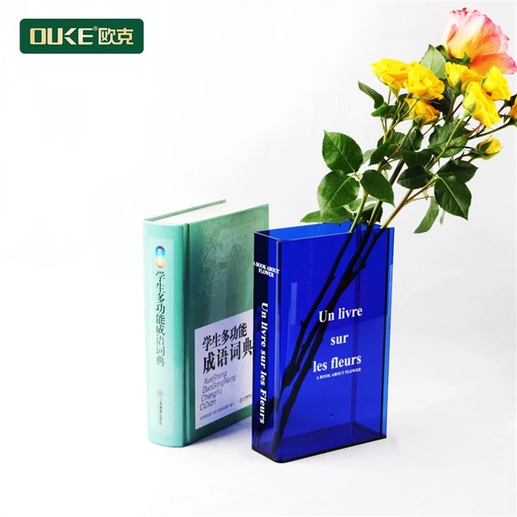 Colored Acrylic Vases